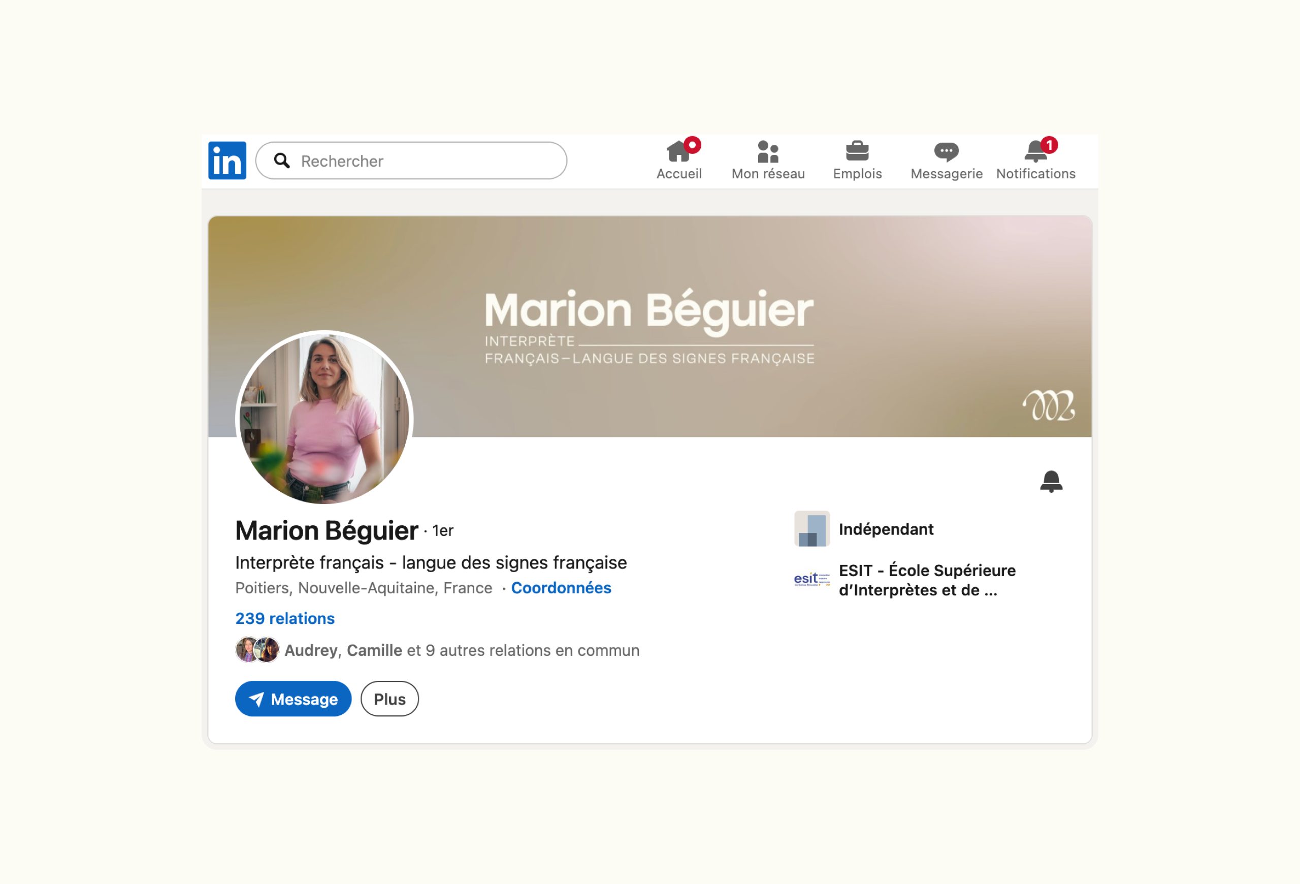 Marion Béguier - Cléo Barand